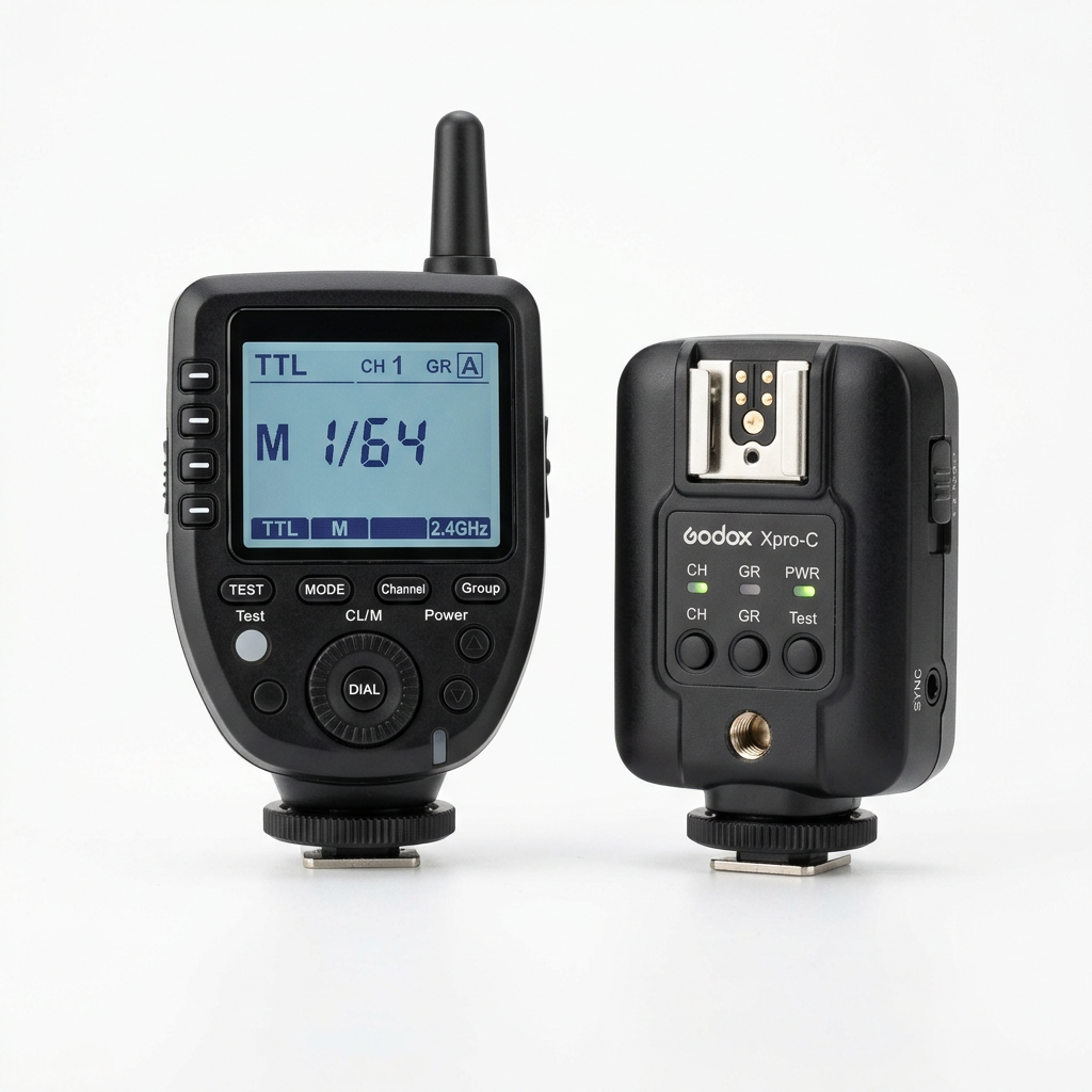 Trigger wireless para flash profissional